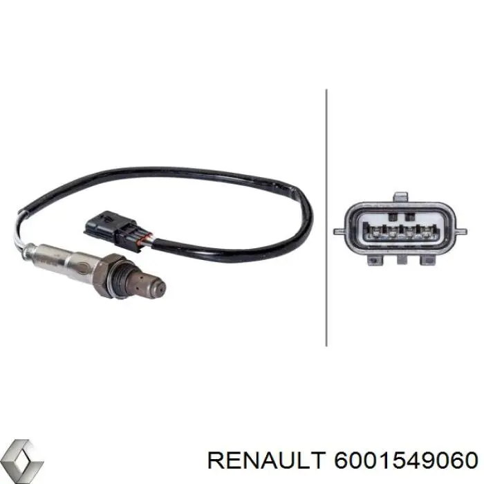 Лямбда датчик кислорода Renault (RVI) 6001549060 цена, от 39.09 USD
