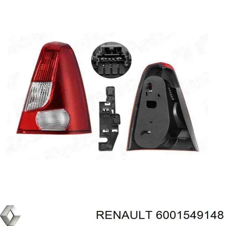 Купить 2800874E Polcar Задняя правая фара