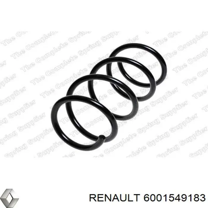 6001549183 Renault (RVI) пружина передняя