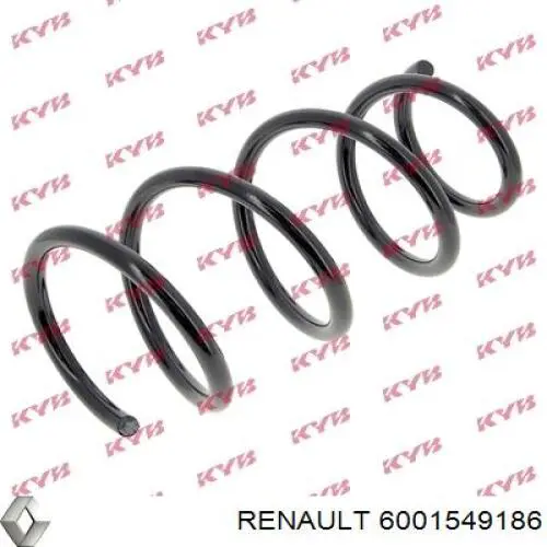 Пружина амортизатора передняя Renault (RVI) 6001549186 цена, от 30.25 USD