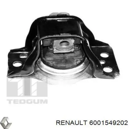 6001549202 Renault (RVI) подушка (опора двигателя правая)