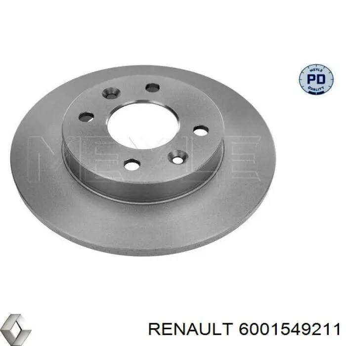 Тормоз дисковый передний Renault (RVI) 6001549211 цена, от 18.40 USD