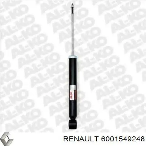 Амортизатор задний 6001549248 Renault (RVI)