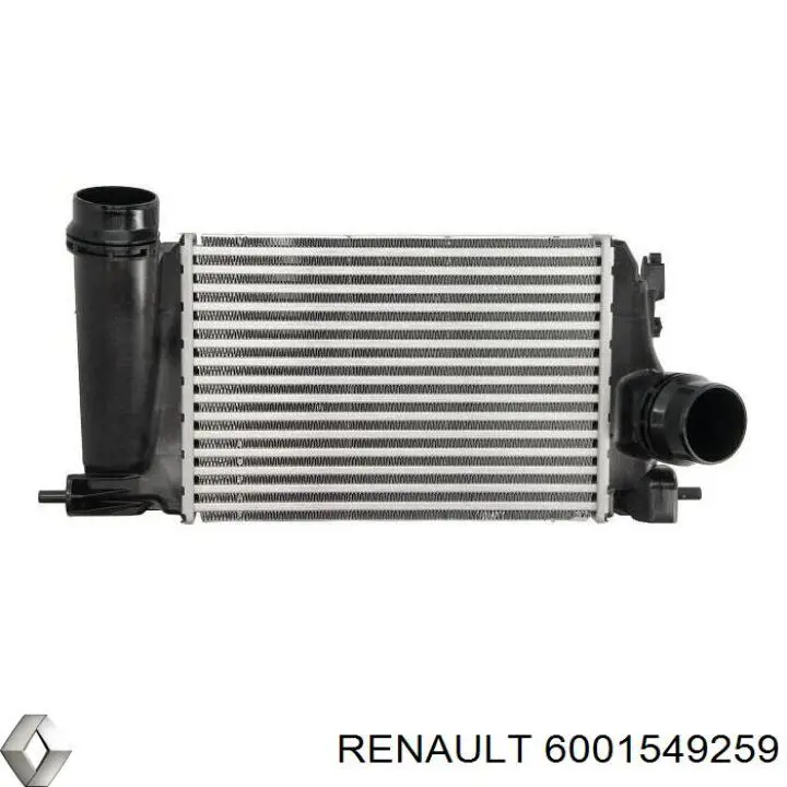 6001549259 Renault (RVI) reforçador do pára-choque traseiro