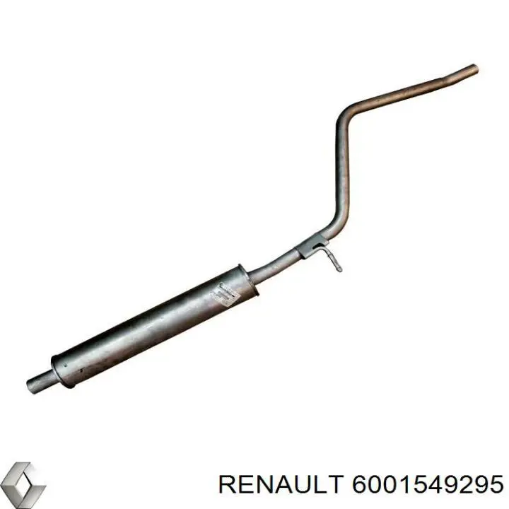 Купить 6001549295 Renault (RVI) Выхлоп центральный
