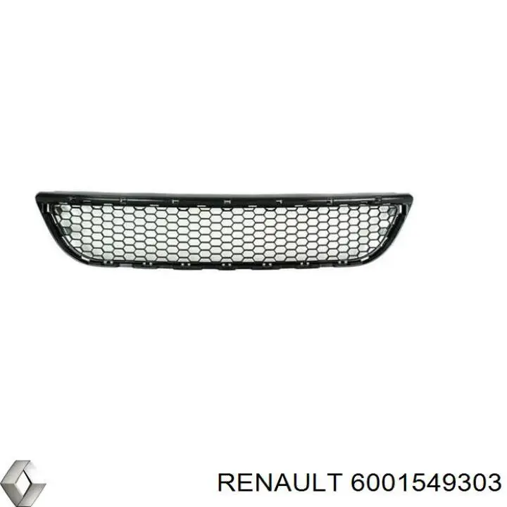 6001549303 Renault (RVI) placa sobreposta externa traseira esquerda de suporte de carroçaria