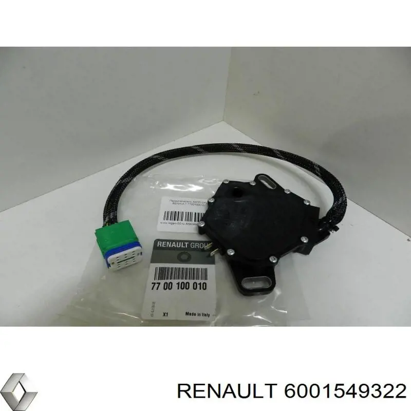 6001549322 Renault (RVI) consola de fixação das luzes de nevoeiro esquerdas