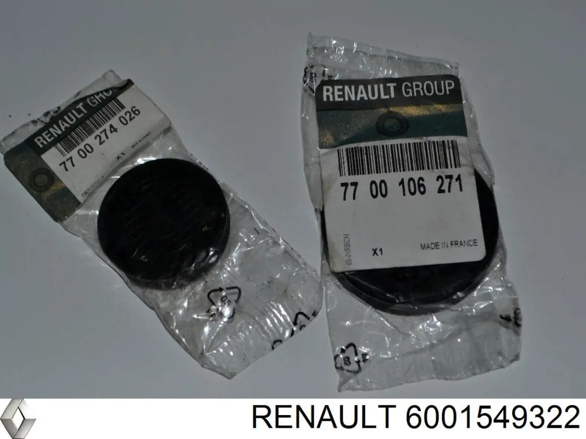 Кронштейн кріплення протитуманною фари, лівою 6001549322 Renault (RVI)