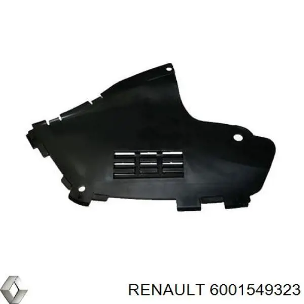 Защита бампера переднего правая Renault (RVI) 6001549323