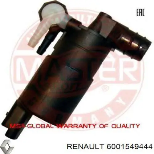 Двигатель омывателя лобового стекла Renault (RVI) 6001549444 цена, от 3.80 USD