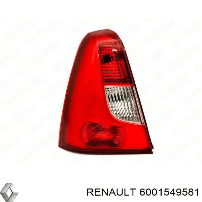 Фонарь задний левый 6001549581 Renault (RVI)