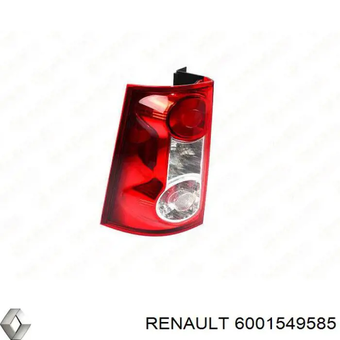 Задняя левая фара Renault (RVI) 6001549585 цена, от 36.24 USD