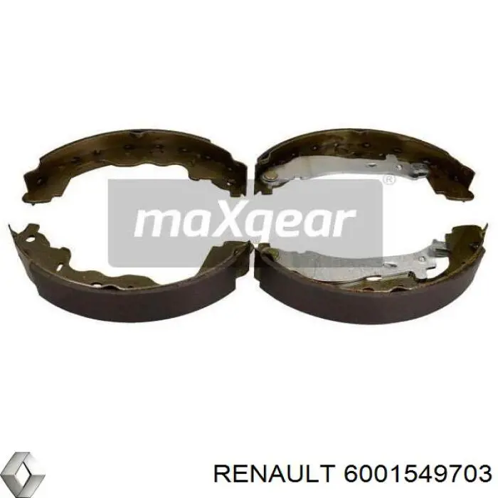 Барабанные колодки Renault (RVI) 6001549703