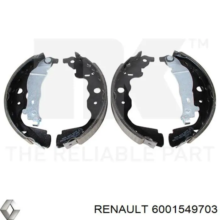 Тормоза рабочие задние ножные и тормозные барабаны Renault (RVI) 6001549703 цена, от 24.20 USD