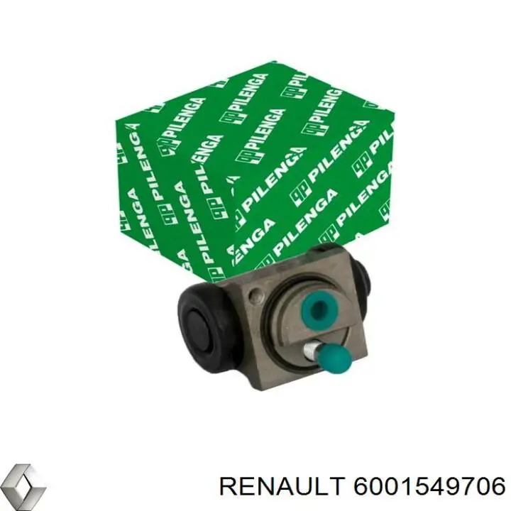 Цилиндр тормозной колесный 6001549706 Renault (RVI)