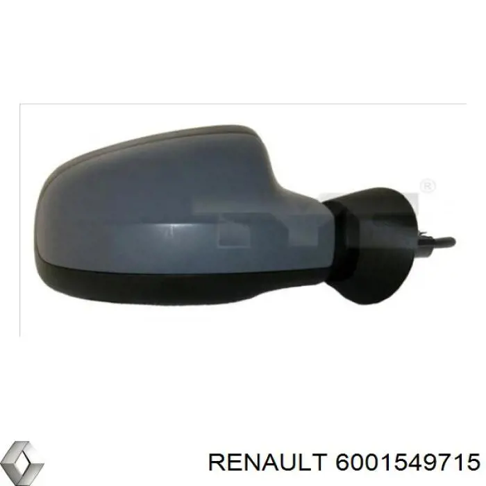 Накладка правого бокового зеркала Renault (RVI) 6001549715 цена, от 6.22 USD