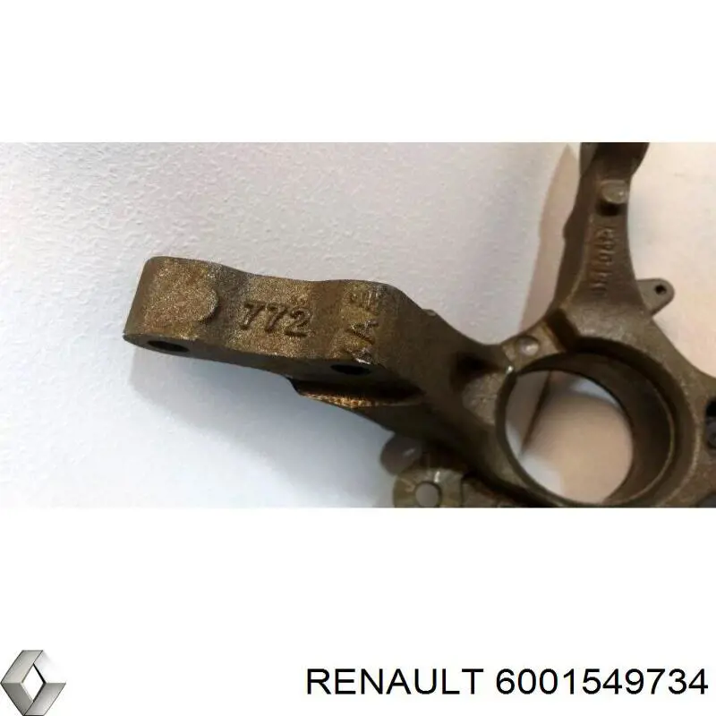 6001549734 Renault (RVI) Цапфа - поворотный кулак передний, правый