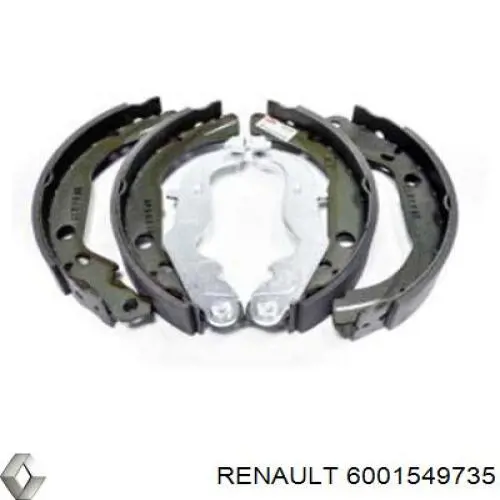 Колодки тормозные задние барабанные, в сборе с цилиндрами, комплект Renault (RVI) 6001549735 цена, от 85.30 USD