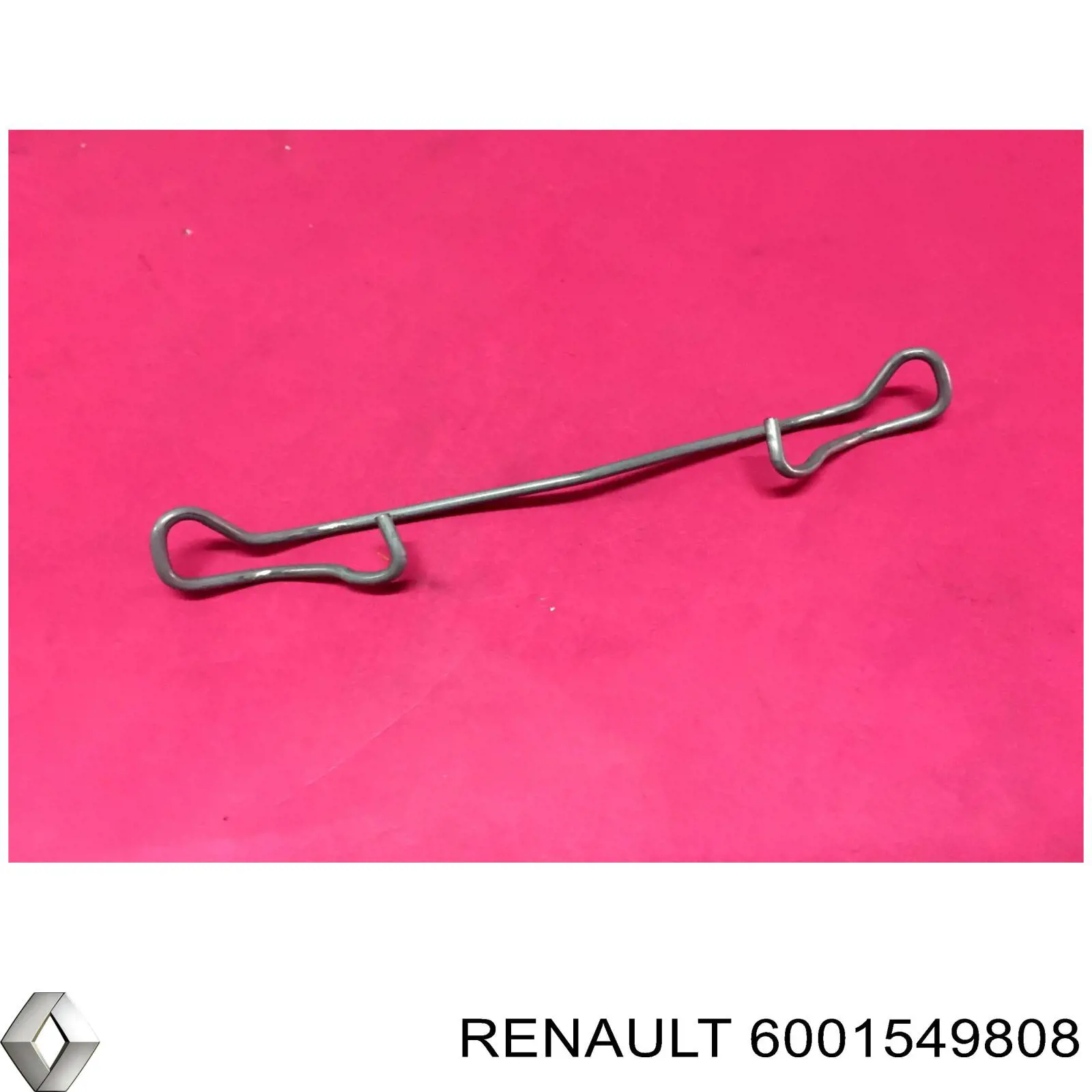 6001549808 Renault (RVI) комплект пружинок крепления дисковых колодок передних