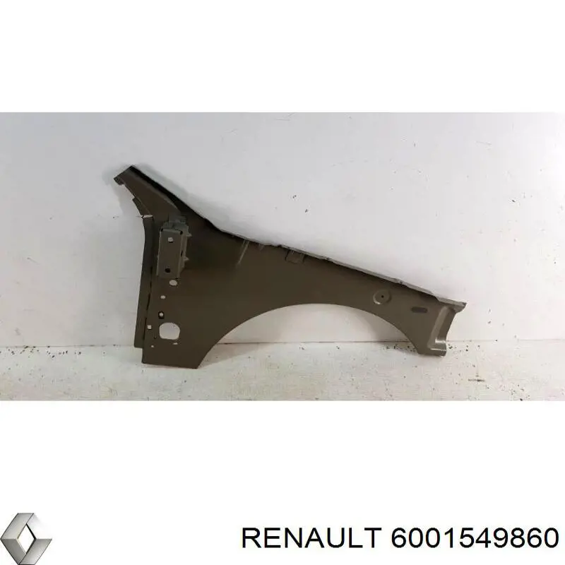 6001546753 Renault (RVI) arco do pára-lama dianteiro esquerdo