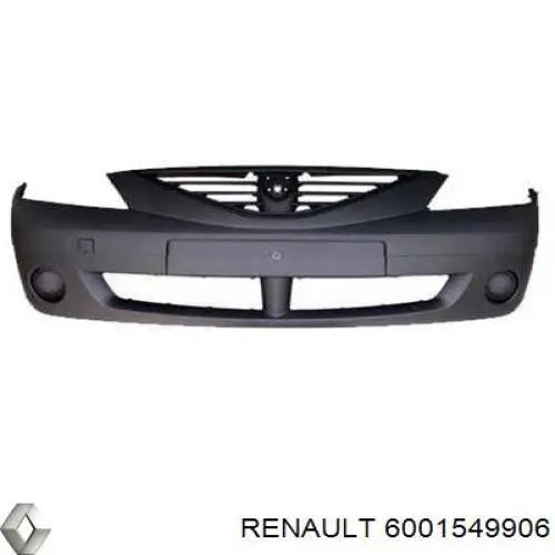 Купить 6001549906 Renault (RVI) Буфер (бампер) передний