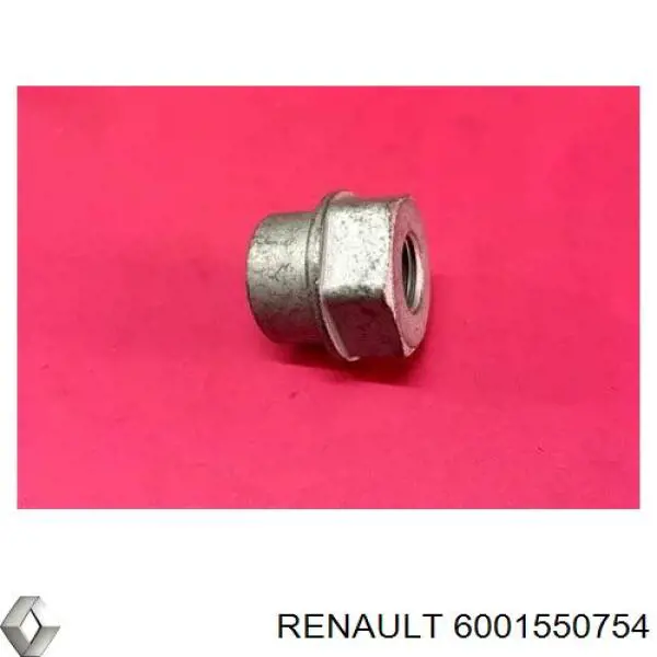 6001550754 Renault (RVI) bucha da haste de amortecedor dianteiro