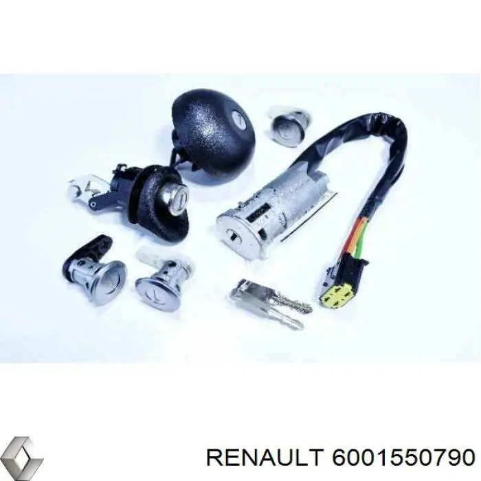 Личинка замка багажника Renault (RVI) 6001550790 цена, от 12.99 USD