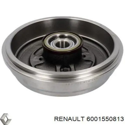 Freno de tambor trasero 6001550813 Renault (RVI)