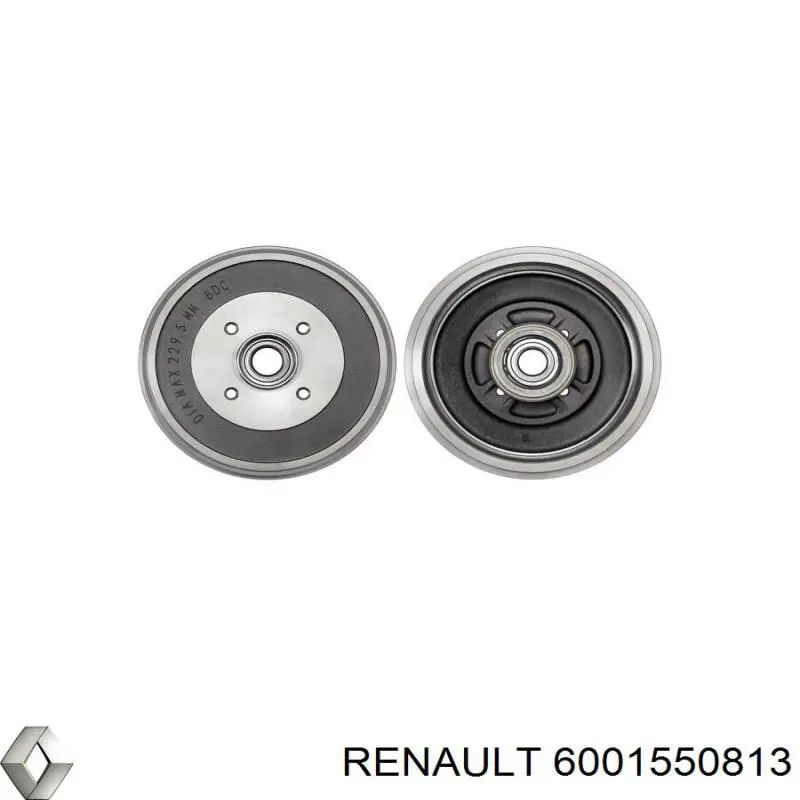 Тормозной барабан 6001550813 Renault (RVI)