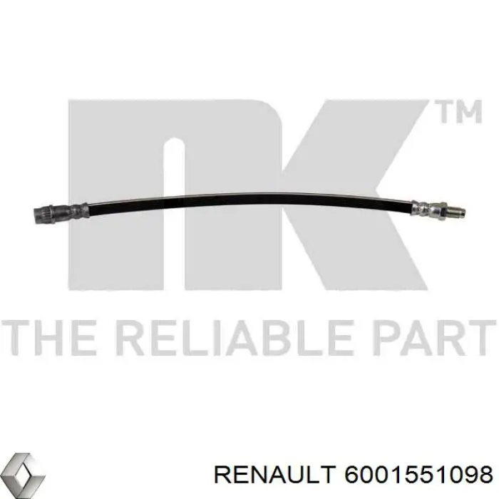 6001551098 Renault (RVI) шланг тормозной передний