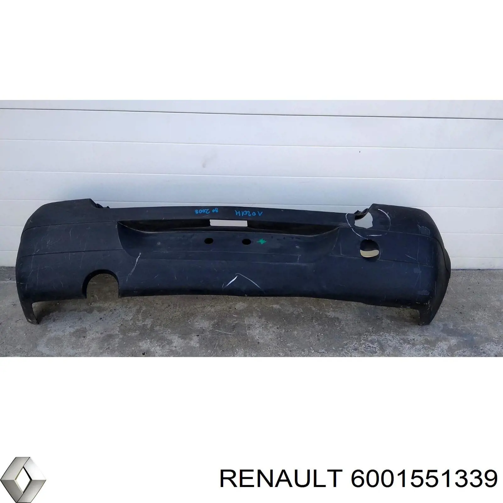 Бампер задний Renault (RVI) 6001551339 цена, от 47.58 USD