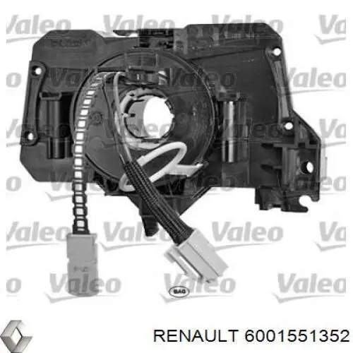 Купить 6001551352 Renault (RVI) Шлейф Airbag