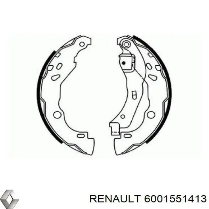 Тормоза рабочие задние ножные и тормозные барабаны Renault (RVI) 6001551413 цена, от 19.00 USD