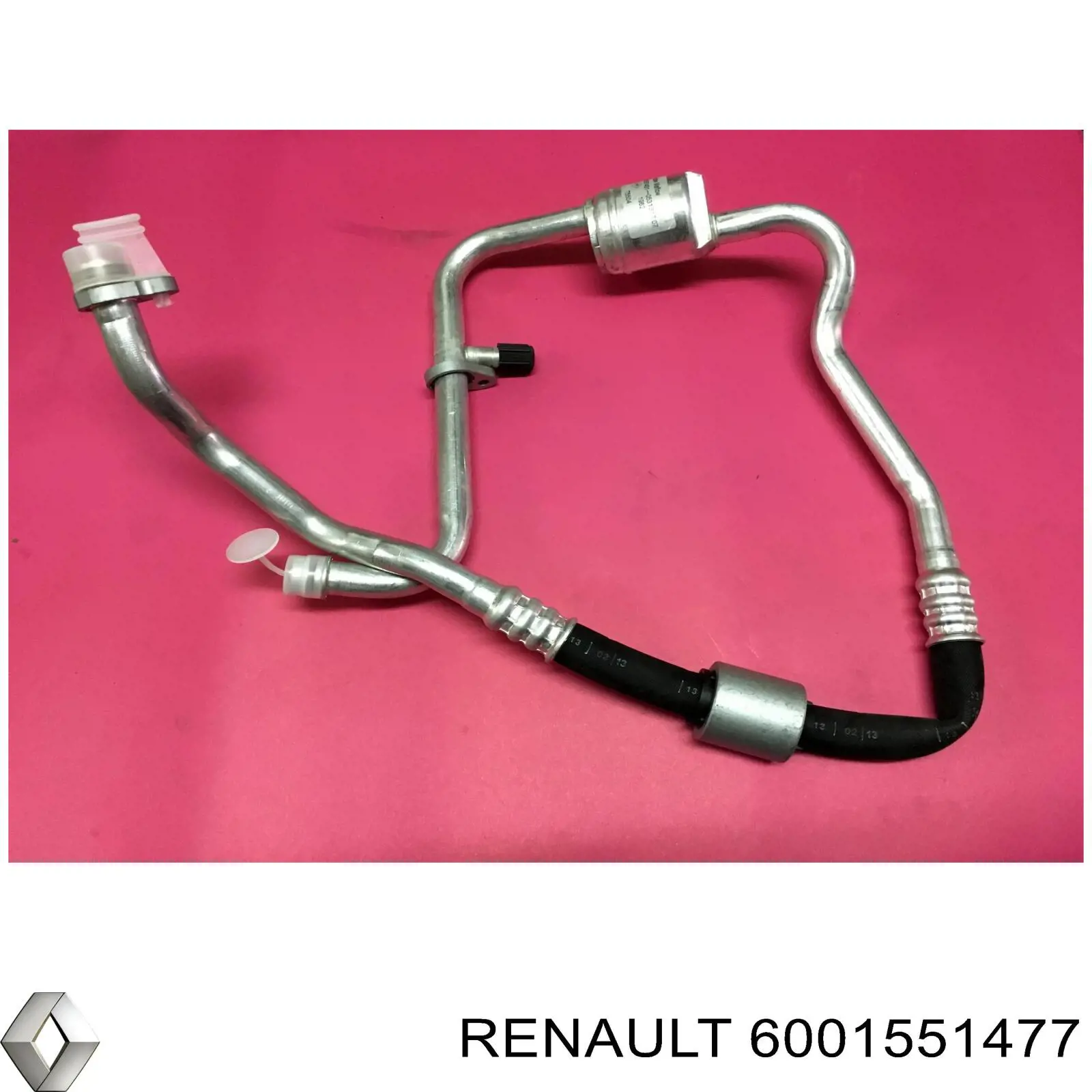 Шланг кондиционера, от испарителя к компрессору 6001551477 Renault (RVI)