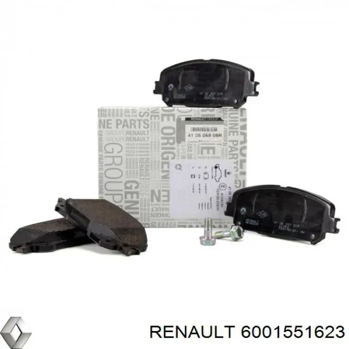 Купить 6001551623 Renault (RVI) Колодки тормозные