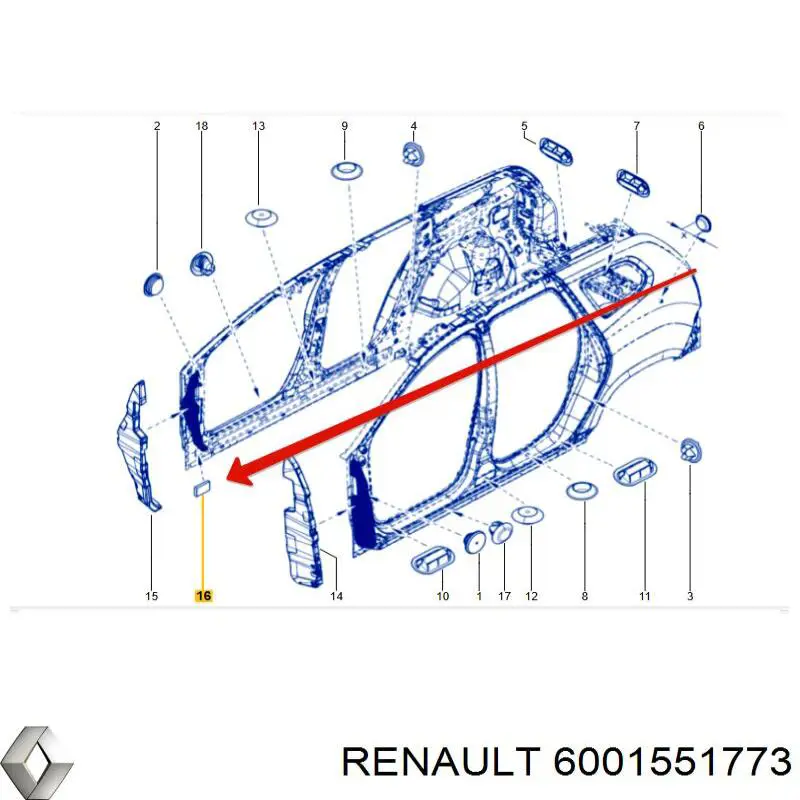  6001551773 Renault (RVI)