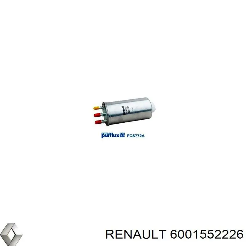 Топливный фильтр 6001552226 Renault (RVI)