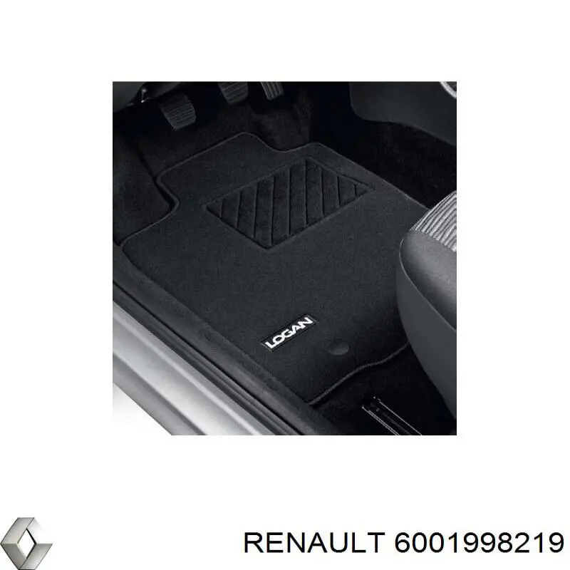 Комплект ковриков Renault (RVI) 6001998219 цена, от 15.99 USD
