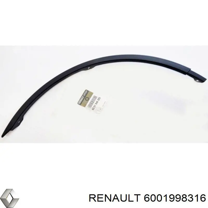 Молдинг арки колеса передней, комплект из 2 шт. Renault (RVI) 6001998192 цена, от  USD
