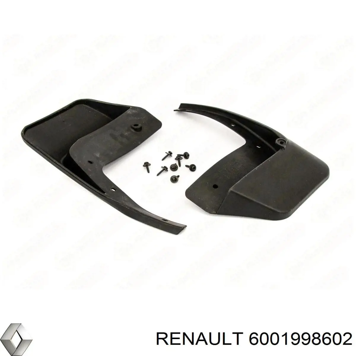 6001998221 Renault (RVI) брызговики задние, комплект