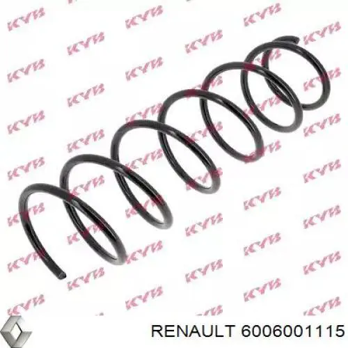 Пружина амортизатора передняя Renault (RVI) 6006001115 цена, от 36.55 USD
