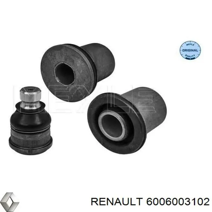 Левый рычаг передней нижней подвески Renault (RVI) 6006003102 цена, от 21.30 USD