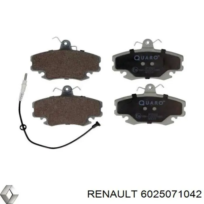 Колодки Renault (RVI) 6025071042 цена, от 14.85 USD