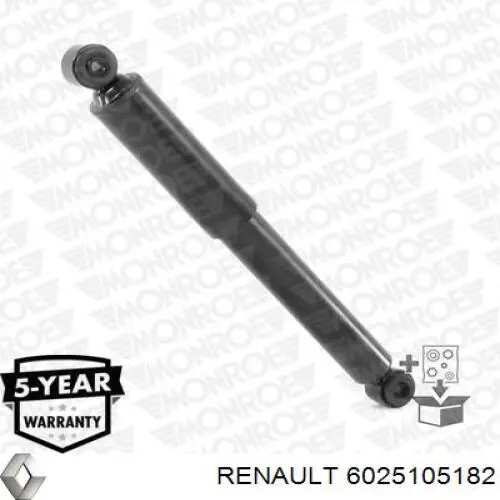6025105182 Renault (RVI) амортизатор задний