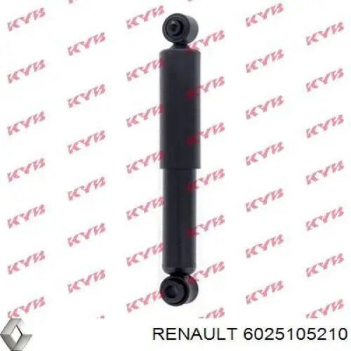 6025105210 Renault (RVI) амортизатор задний