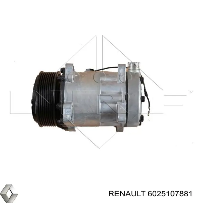 Компрессор кондиционера 6025107881 Renault (RVI)