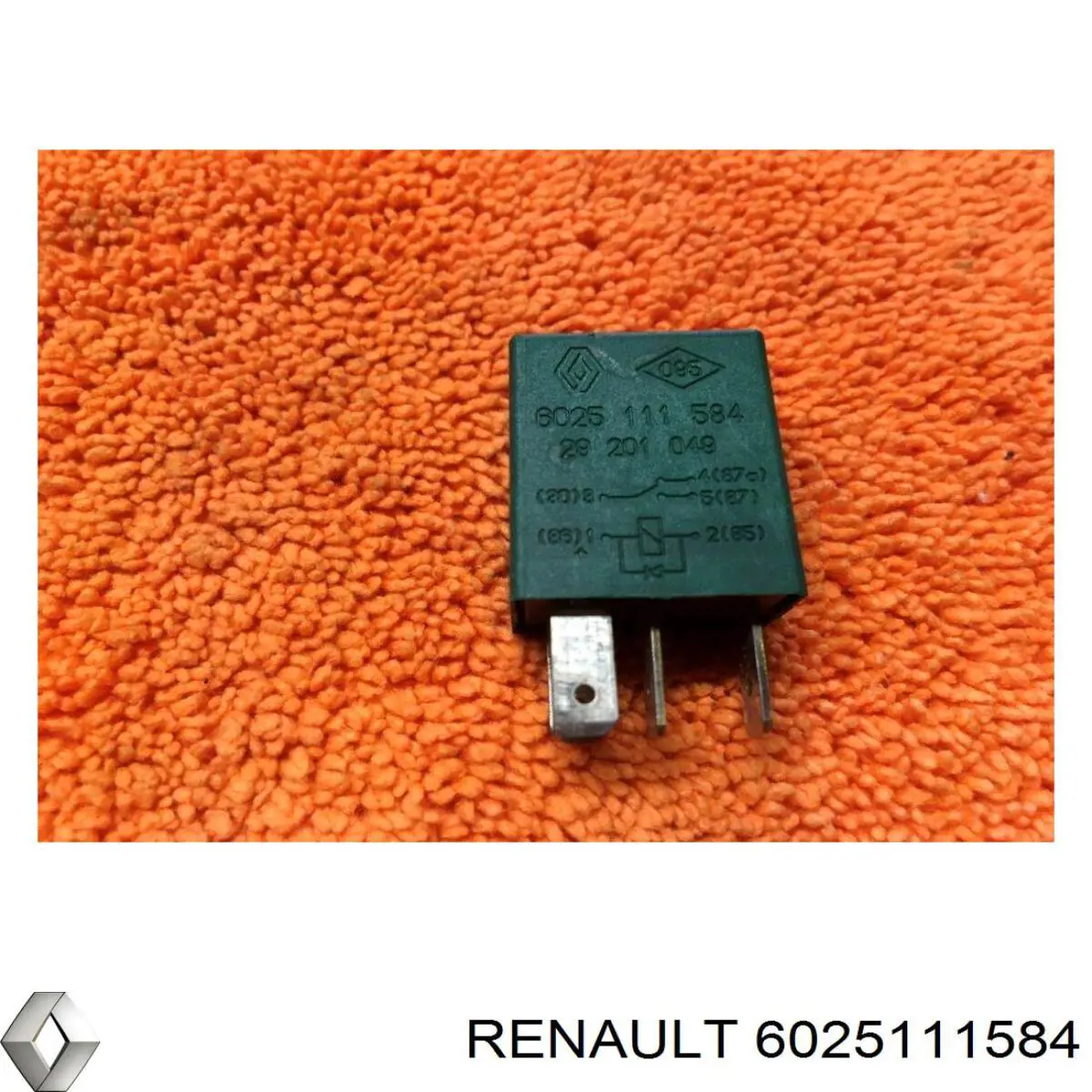6025111584 Renault (RVI) relê elétrico multifuncional