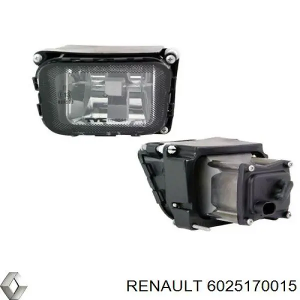 Фара противотуманная левая 6025170015 Renault (RVI)