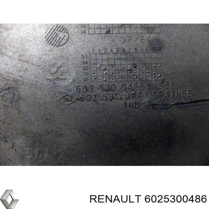 Купить 6025300486 Renault (RVI) Буфер (бампер) передний