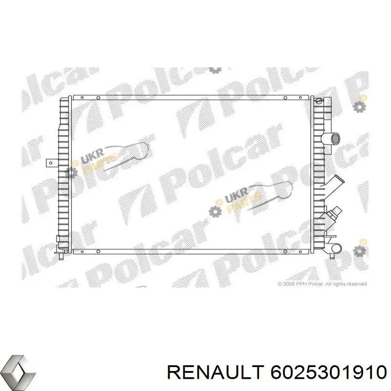 Радиатор 6025301910 Renault (RVI)